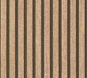 Hout behang Profhome 391091-GU vliesbehang hardvinyl warmdruk in reliëf gestructureerd in hout look mat beige bruin zwart 5,33 m2