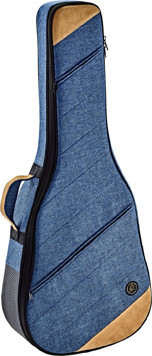 Ortega Softcase Dreadnought Ocean Blue - Tas voor akoestische gitaren