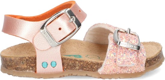 BunniesJR Babette Beach Meisjes Sandalen - Roze/Print - Imitatieleer - Gesp