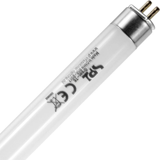 SPL G5 T5 TL-buis, 39W, groen, 849mm lang, met metalen fitting.