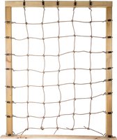 Foot Klimnet met achthaak, voor bevestiging aan driezijdig houten frame, voor kinderen vanaf 3 jaar, 11876 speelgoed