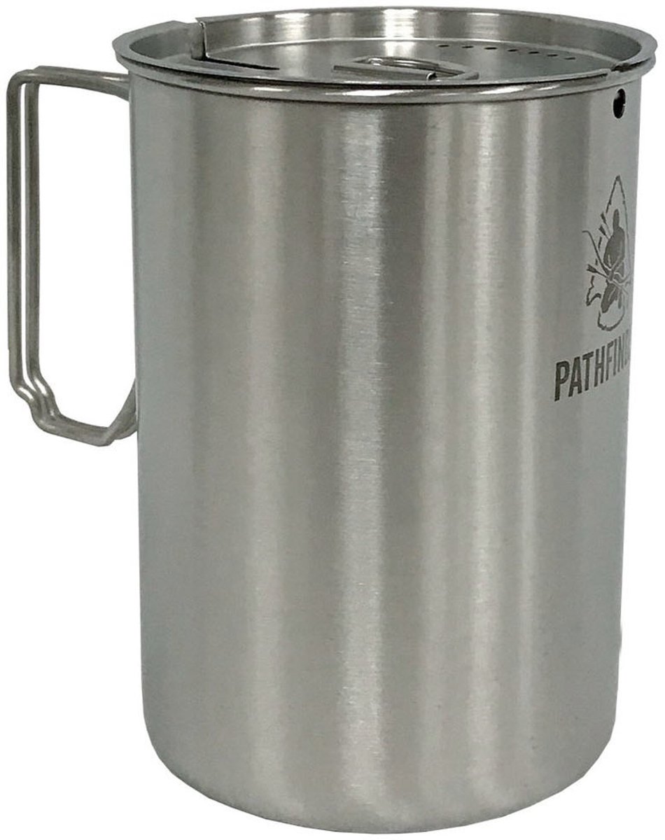 RVS Drinkbeker 1,42 L met deksel