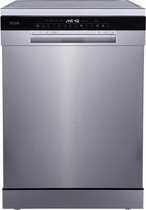 ETNA VWV243RVS Lave-vaisselle pose libre avec Label Énergétique A - 16 couverts - Extra Droog - Dual lavage - 43 dB(A)