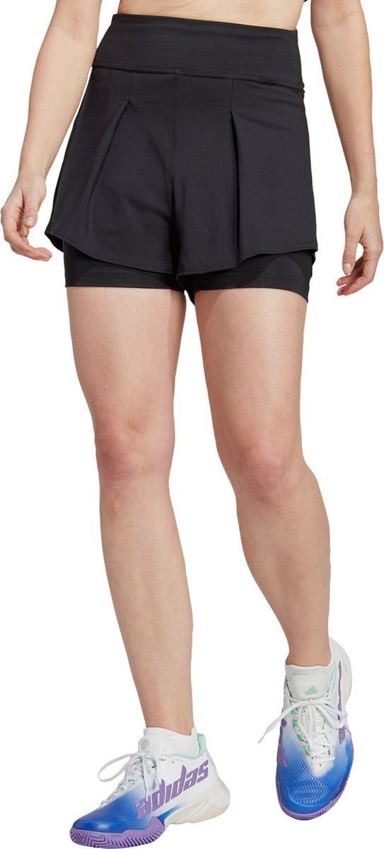 adidas Performance Tennis Match Short Dames Zwart