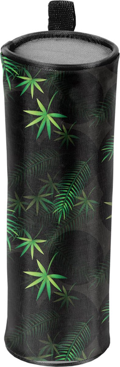 BeUniq etui - 22x8 cm - jungle leaves print