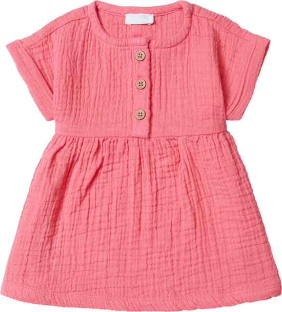 Noppies Girls Dress Chambery Robe à manches courtes Filles - Camelia Rose - Taille 56