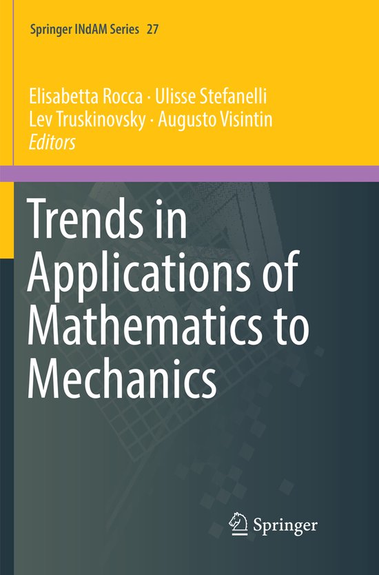 Springer INdAM Series27- Trends in Applications of Mathemati ... - cover