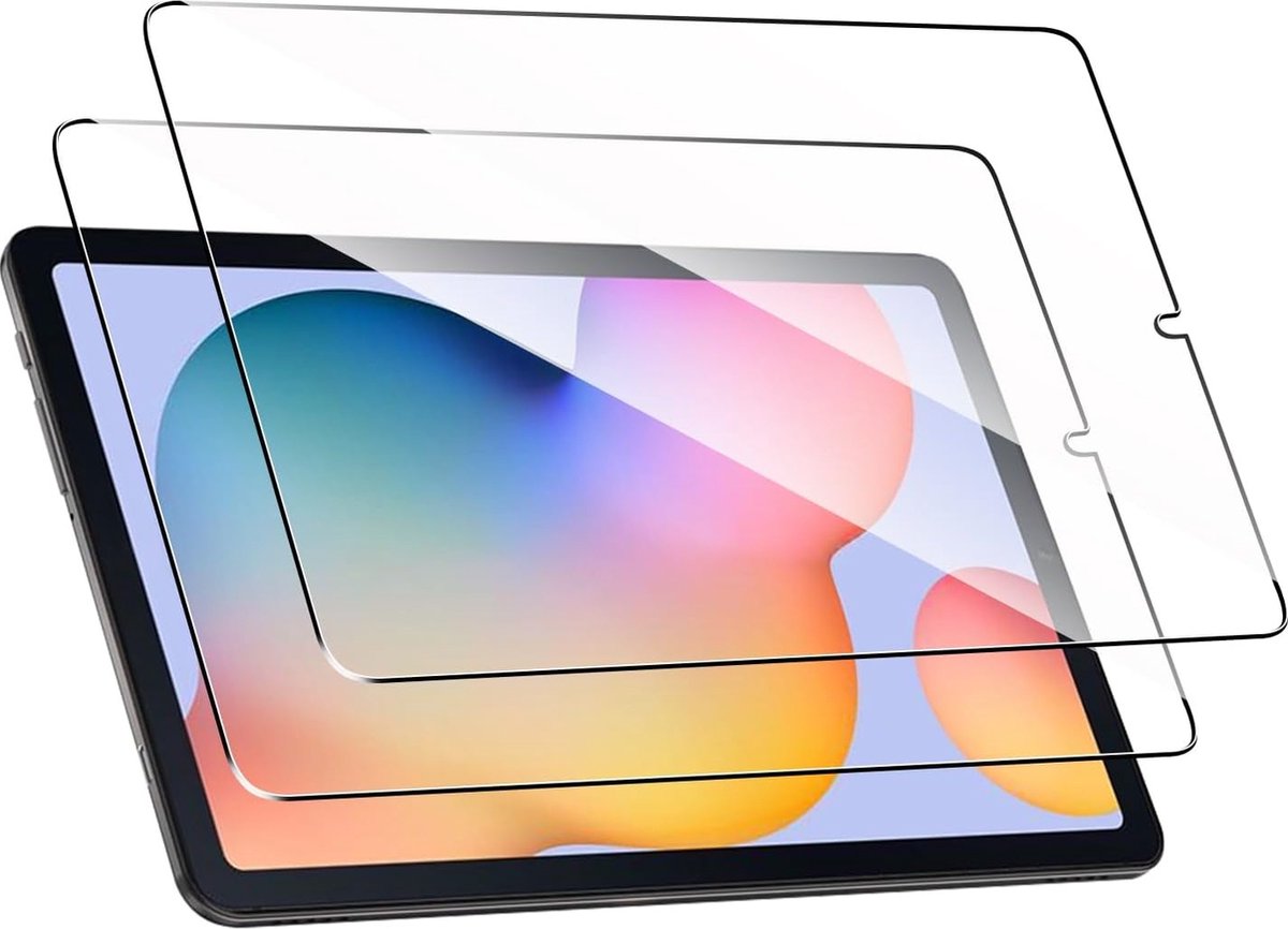 Screenprotecor Geschikt voor Samsung Galaxy Tab S6 Lite 2024 - Bescherm Glas Tempered Galaxy Tab S6 Lite 10.4 Glass Screen Protector - 2pack
