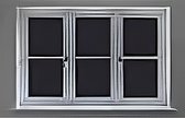 Film occultant pour fenêtres, autocollant, opaque, noir, statique, protection UV, blocage de la lumière à 100 %, film pour fenêtre (44 x 200 cm)