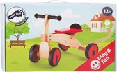 Small Foot - Houten Loopfiets Racer Rood