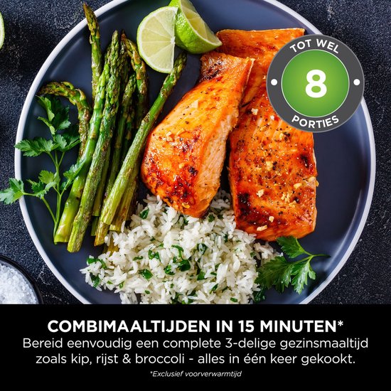 Ninja Combi Multicuiseur, Four et AirFryer 12 en 1 - 12,5 litres - Repas complets en 15 minutes - SFP700EU