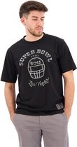 Boss Timeout Nfl 10253358 T-shirt Met Korte Mouwen Zwart M Man
