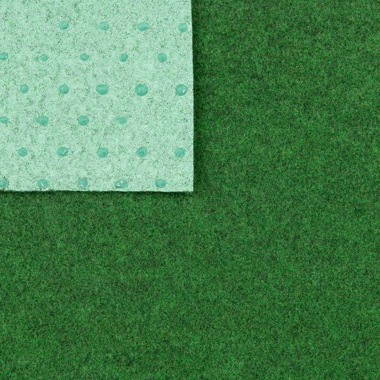 Tapiso Kunstgras Pemba Tapis de Gazon Vert 1 cm Balcon Terrasse Jardin Taille - 200x1450