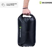 Dry bag van DS COVERS - 10L - Waterdicht - Compressieventiel - Rolsluiting - Zwart
