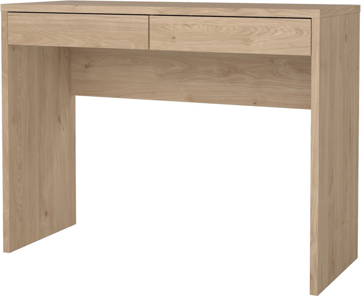 FunctionPlus bureau met wandkast 2 laden okkernoot decor.