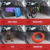 Autokofferbakmat voor honden en huisdieren, waterdicht, met zijbescherming en bumper, multifunctioneel, bestand tegen vuil, krassen en haar