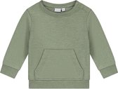 Prénatal baby sweater - Jongens - Light Khaki Green - Maat 62