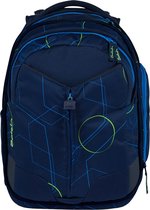 Satch Match School Backpack blue tech