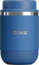 Zoku - Voedselcontainer 460 ml - Roestvast Staal - Blauw