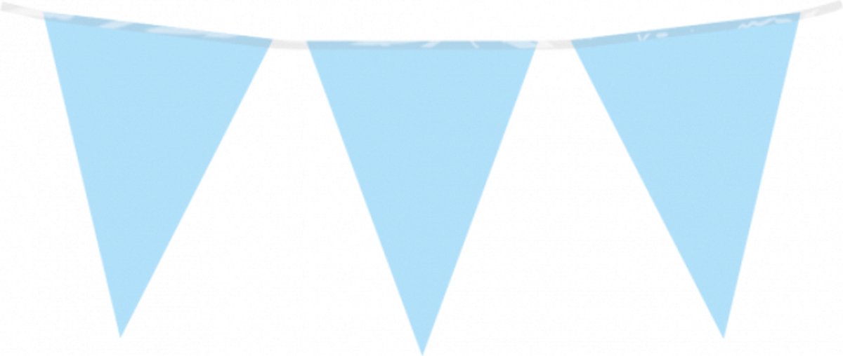 Paperdreams - Vlaggenlijn baby blauw - 10 meter