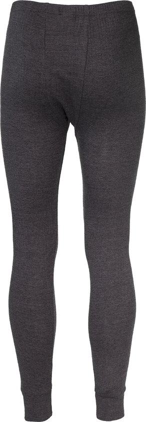 INNERSY Thermische onderbroek voor heren, lang, winter, thermo-onderbroek, licht, thermo-ondergoed, broek, 2 stuks, 2, zwart, S