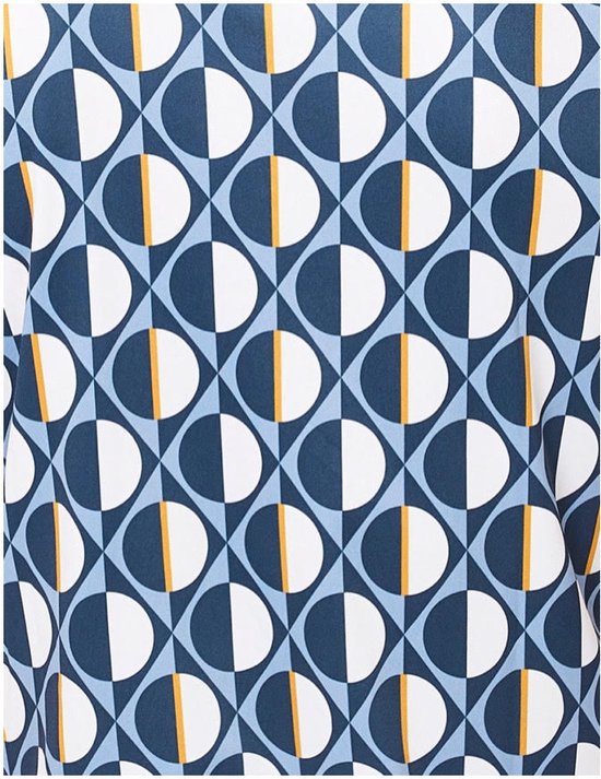 Func Factory mannen Polo blue print maat M van Func Factory — afbeelding 3