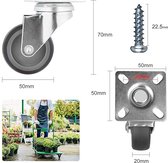 Zware last-wielen, zwenkwielen, transportwielen, veiligheidsvergrendeling 8