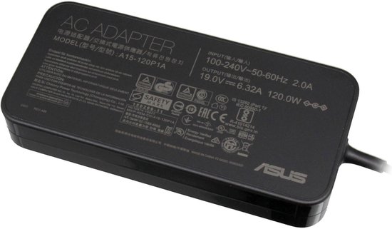 ASUS Netzteil 0A001-00060100 – 120W, 19V – Für Laptops (Indoor) – 100-240V Eingang