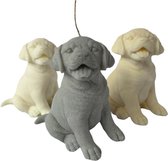 Labrador kaars - Bruin - Mijn Pronkstuk - Hond - Kaars - Figuur kaars - Cadeau - Geschenk - Decoratie - Handgemaakt - Kaarsen - Candle -