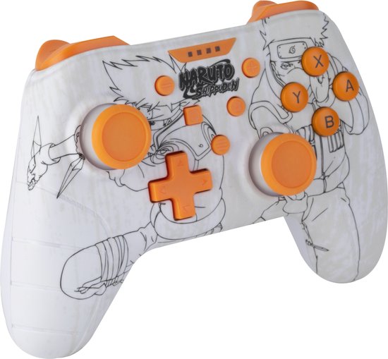 Naruto - Switch 1 & 2 controller - 3m kabel - extra functies (wit)