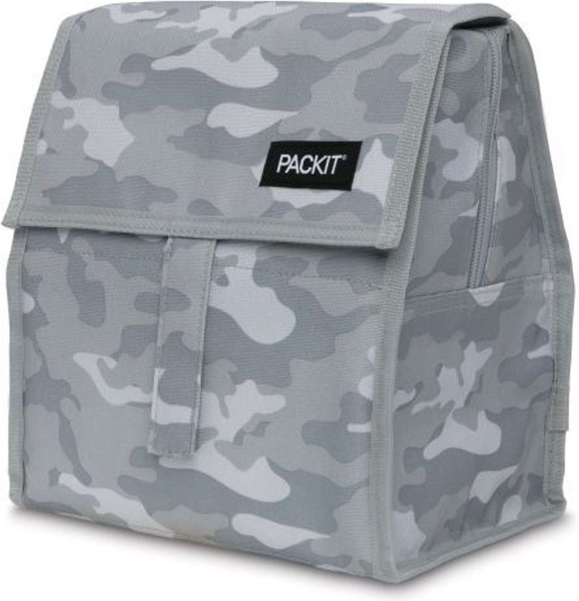 Pack It - Koeltas Lunch Arctic Camo - Polyester - Grijs -