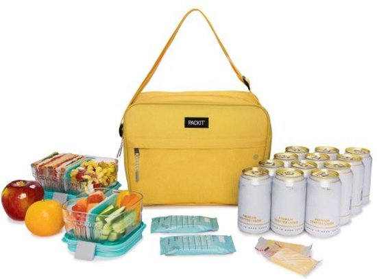 Pack It - Koeltas Zuma - Polyester - Geel van Pack It — afbeelding 4