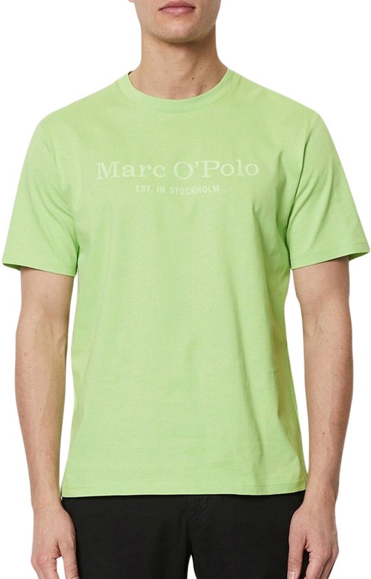 Marc O'Polo Regular Logo Crew T-shirt Mannen - Maat XL