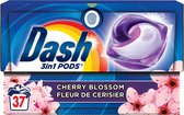 Dash 3in1 PODS - Fleur de cerisier - Capsules de détergent - Pack économique 4 x 37 lavages