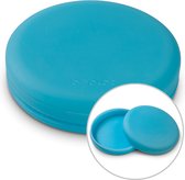 Boîte à lunch en bioplastique Boplat compacte bleue
