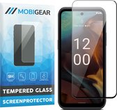Mobigear Screenprotector geschikt voor Nokia XR21 Glazen | Mobigear Screenprotector - Case Friendly - Zwart