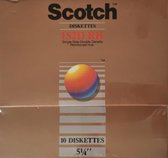 Scotch 5 1/4 Floppies 1S2D RH 3M Double Sided Diskettes 5,25 inch
