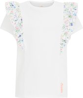 WE Fashion Meisjes T-shirt met ruches