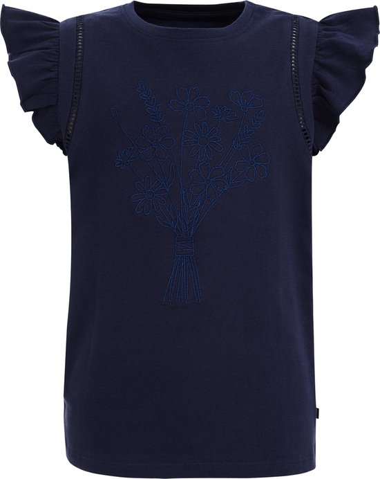 WE Fashion Meisjes T-shirt met embroidery