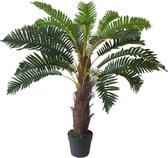 Art Fern Palm Tasmanie Klein | 100cm - Faux palmier fougère - Plantes artificielles pour l'intérieur - Palmier fougère artificiel