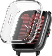 Strap-it Zacht TPU bescherm hoesje / case - geschikt voor Amazfit Active - transparant