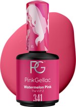 Pink Gellac - Pink Pastèque - Gellak - Vegan - Rose - Brillant - 15ml