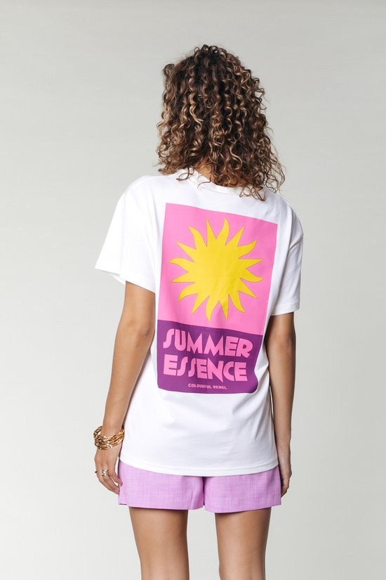 Colourful Rebel Summer Essence Boxy Tee- XS