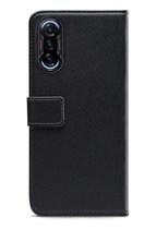 Mobilize Classic Gelly Wallet Telefoonhoesje geschikt voor POCO F3 GT Hoesje Bookcase Portemonnee - Zwart