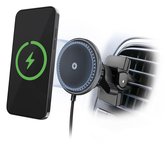 Mobilize Wireless Ventilatierooster Telefoonhouder Auto met Magneet - Zwart