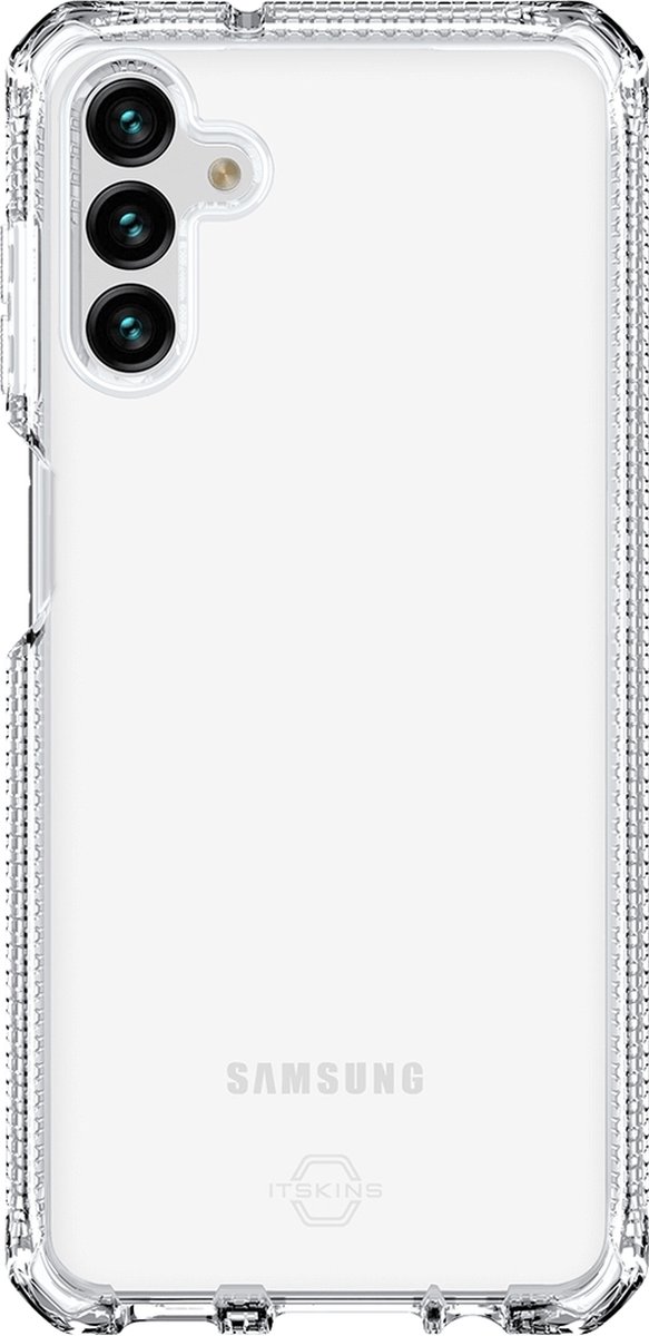 ITSkins Doorzichtig Hoesje geschikt voor Samsung Galaxy A04s Telefoonhoesje Flexibel TPU | ITSkins SpectrumClear Backcover Shockproof | Doorzichtig Telefoonhoesje Galaxy A04s | Schokbestendig Galaxy A04s Telefoonhoesje | Anti Shock Proof -