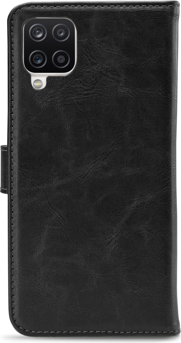 My Style Telefoonhoesje geschikt voor Samsung Galaxy M12 Hoesje | My Style Flex Wallet Bookcase Portemonnee | Pasjeshouder voor 3 Pasjes | Telefoonhoesje voor Pinpas / OV Kaart / Rijbewijs - Zwart