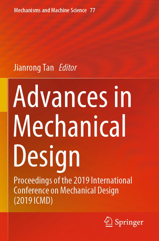Advances in Mechanical Design - cover