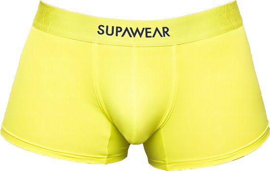 Supawear Neon Trunk Cyber Lime - MAAT XL - Heren Ondergoed - Boxershort voor Man - Mannen Boxershort