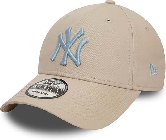 New Era - Casquette réglable 9FORTY beige clair New York Yankees League Essential